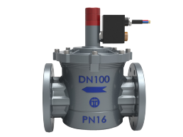 電磁式燃氣緊急切斷閥（常閉型）